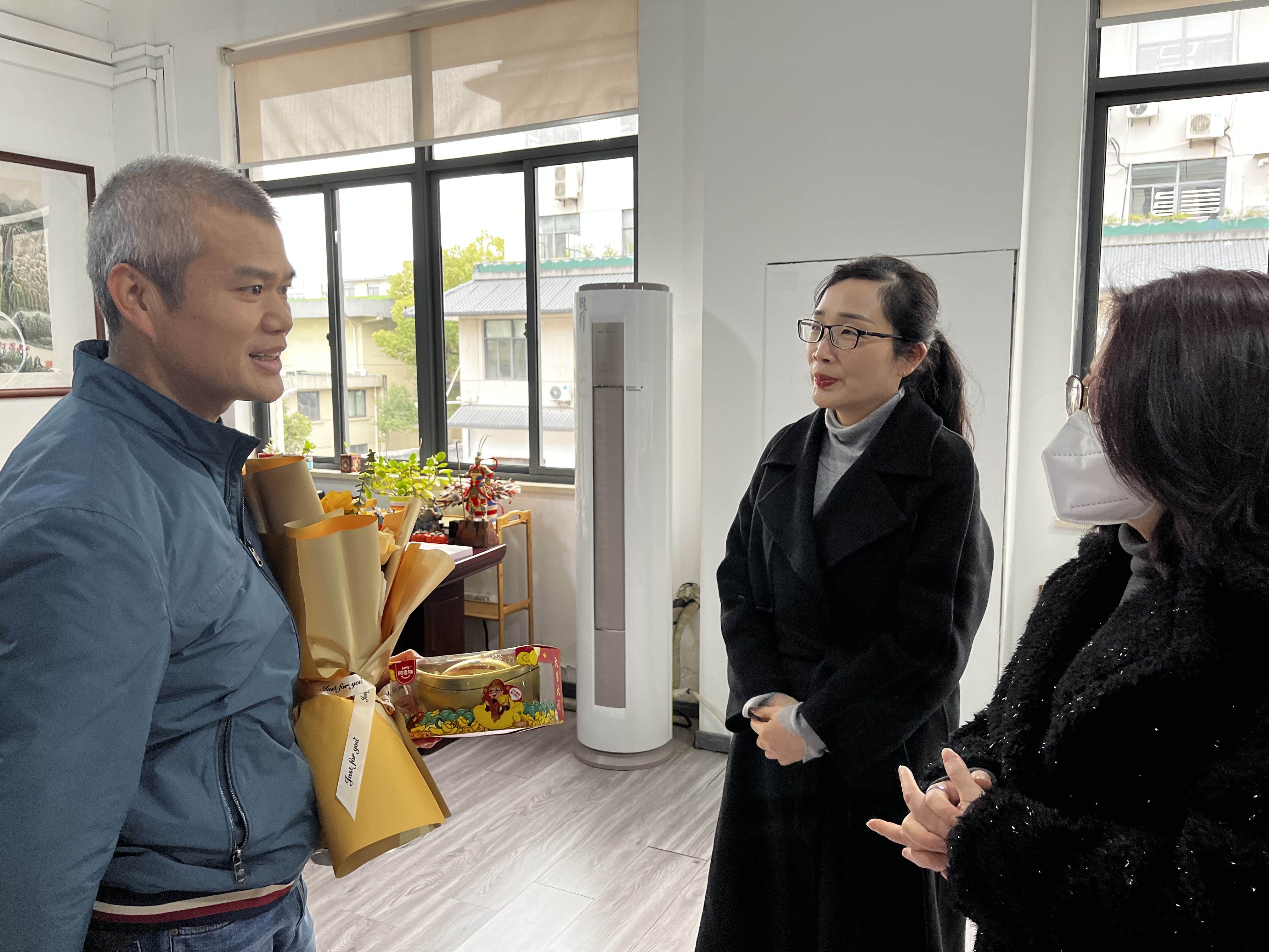 问需访企业、促膝话生长——天游ty8文创集团开展新春企业走访活动